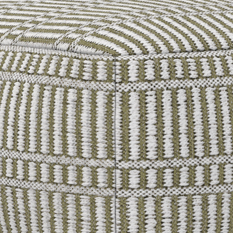 Safford - Square Outdoor / Indoor Pouf by HouseOfZazla