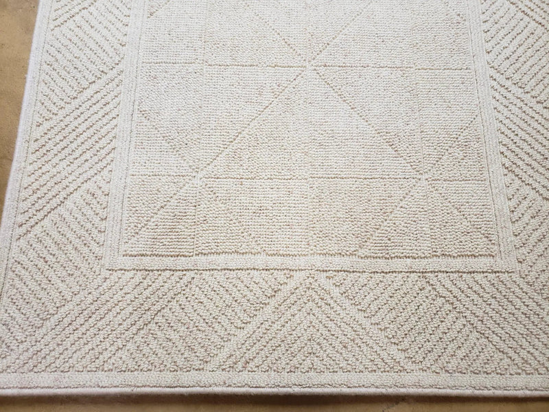 3x5 Karastan Sisal Rug Collection, Design 379/80504, Sambava II, 3'6 x 5'3, Beige Karastan Rug with Label, Authentic Karastan, Entryway Rug by Jewel Rugs