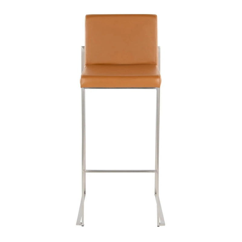 Fuji - Contemporary And Modern Elegance High Back Barstool by Unique Piece Furniture