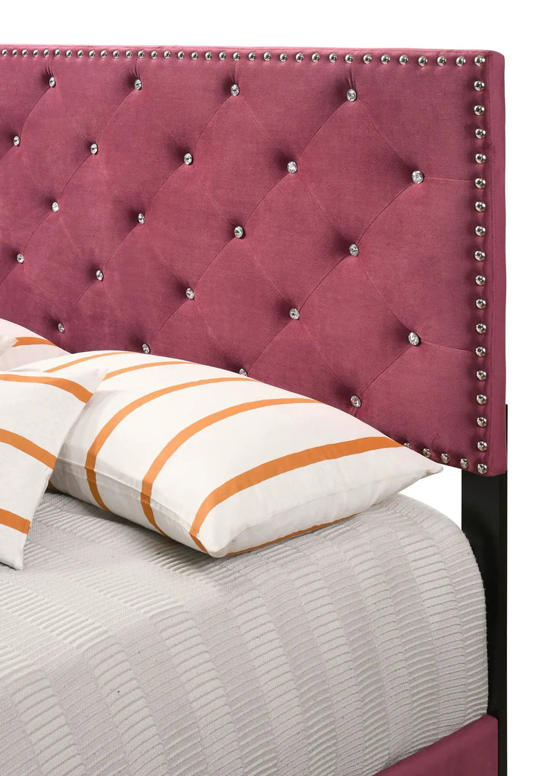 Luxurious Upholstered Bed by Unique Piece Furniture