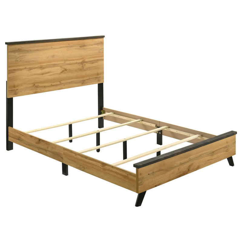 Kaywood 52-inch Full Panel Bed Natural Pine by Unique Piece Furniture