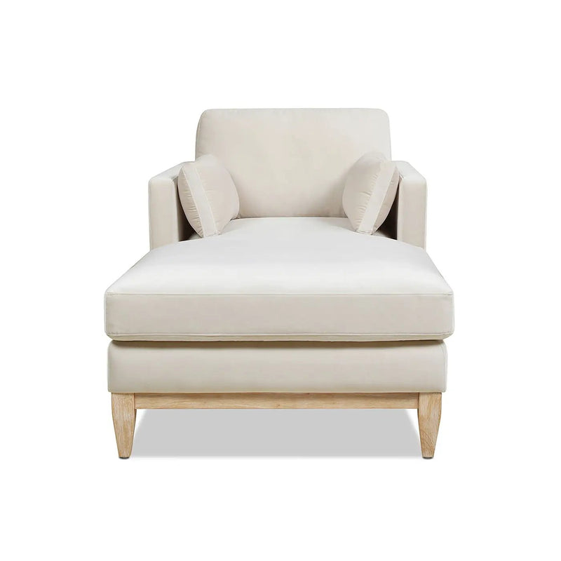 Knox - Modern Farmhouse Chaise Lounge Chair by HouseOfZazla