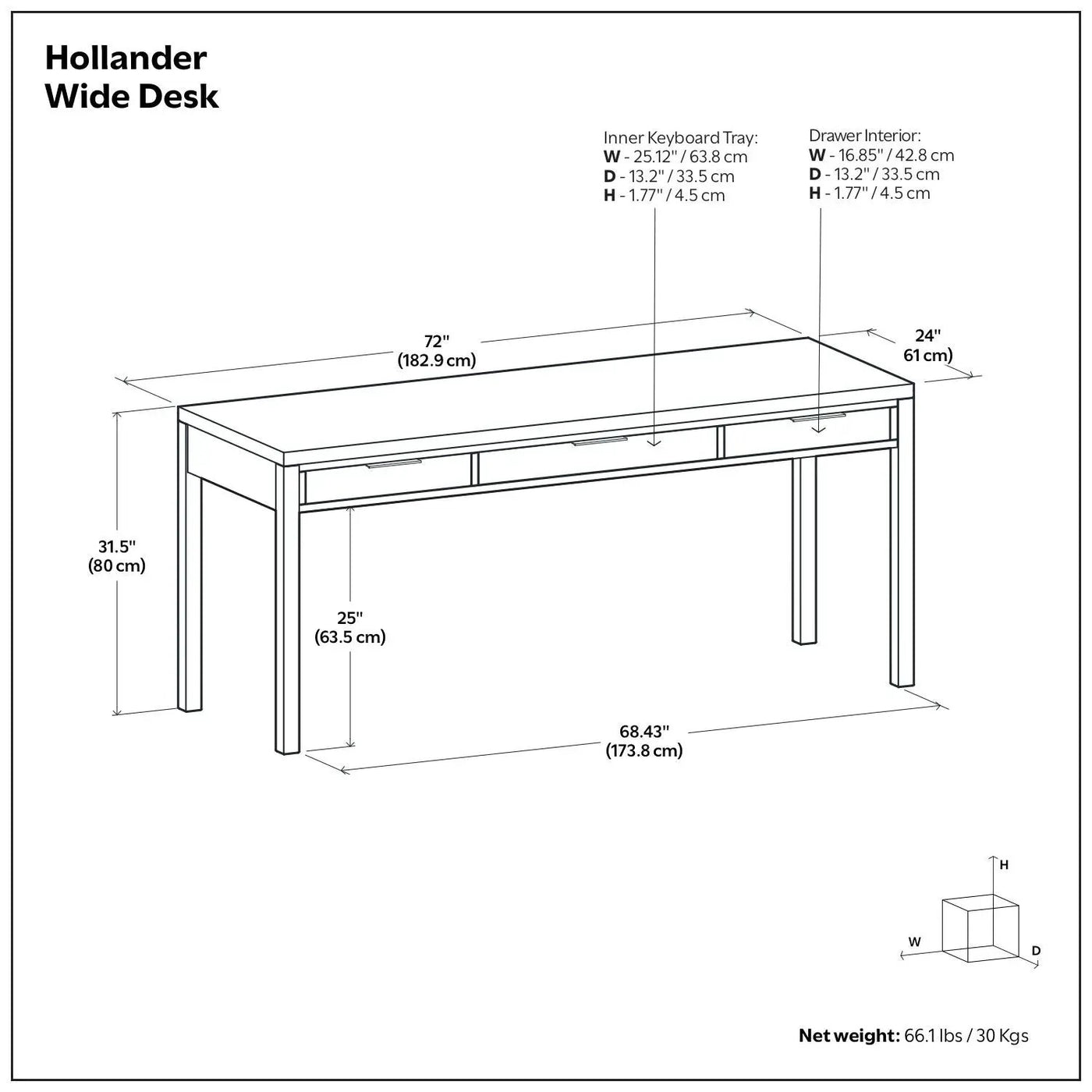 Hollander - Handcrafted Desk by HouseOfZazla