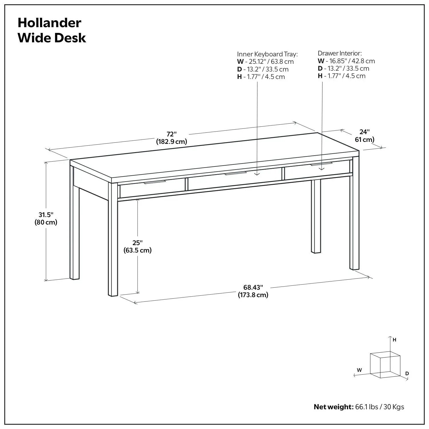 Hollander - Handcrafted Desk by HouseOfZazla
