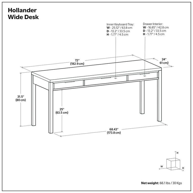 Hollander - Handcrafted Desk by HouseOfZazla