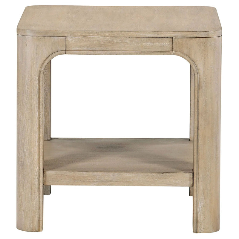 Solano 2-piece Square Coffee Table Set Weathered Mango by Unique Piece Furniture