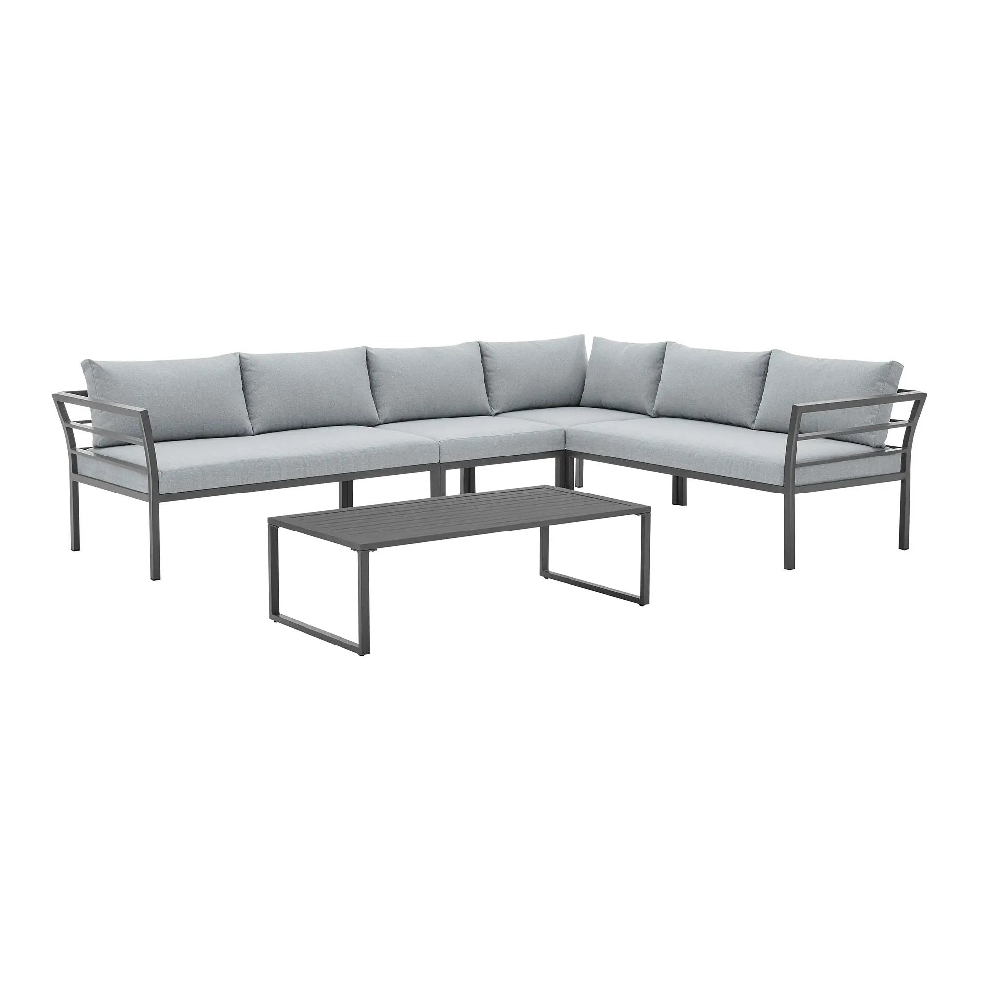 Sunnyside - 5 Piece Outdoor Conversation Set by HouseOfZazla