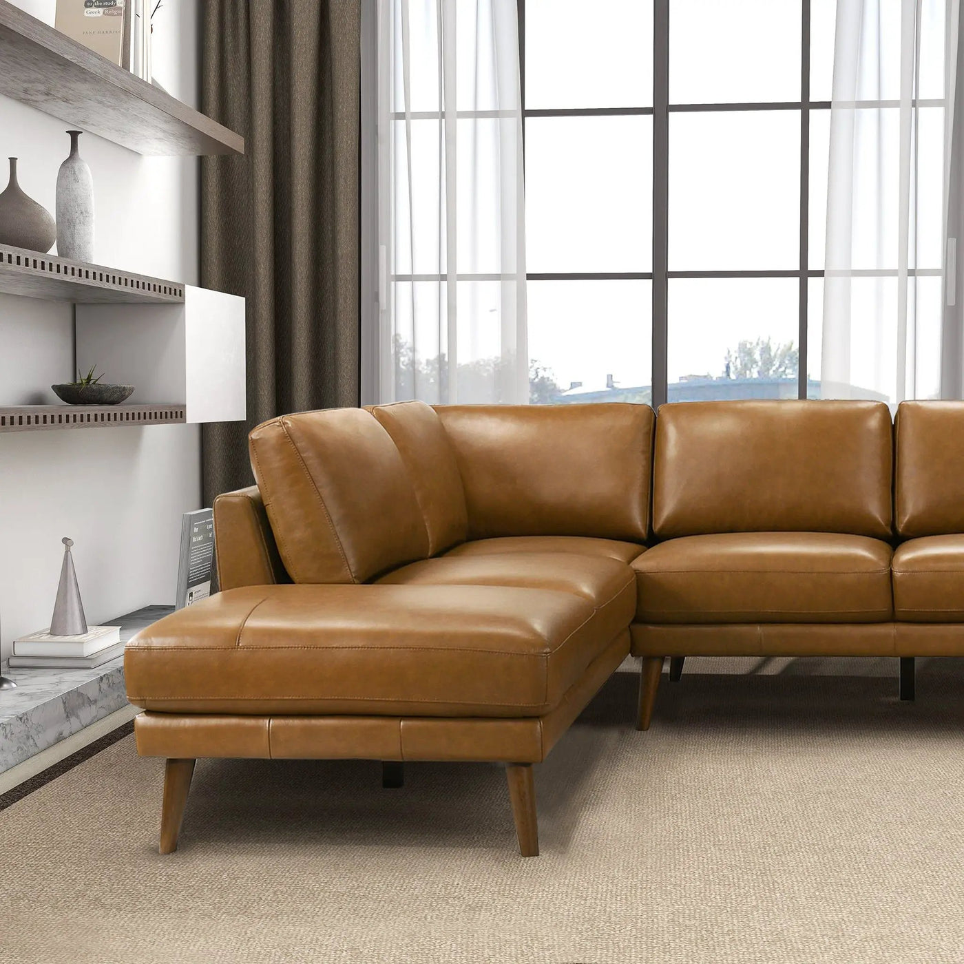 Benson - Sectional Sofa With Chaise by Unique Piece Furniture