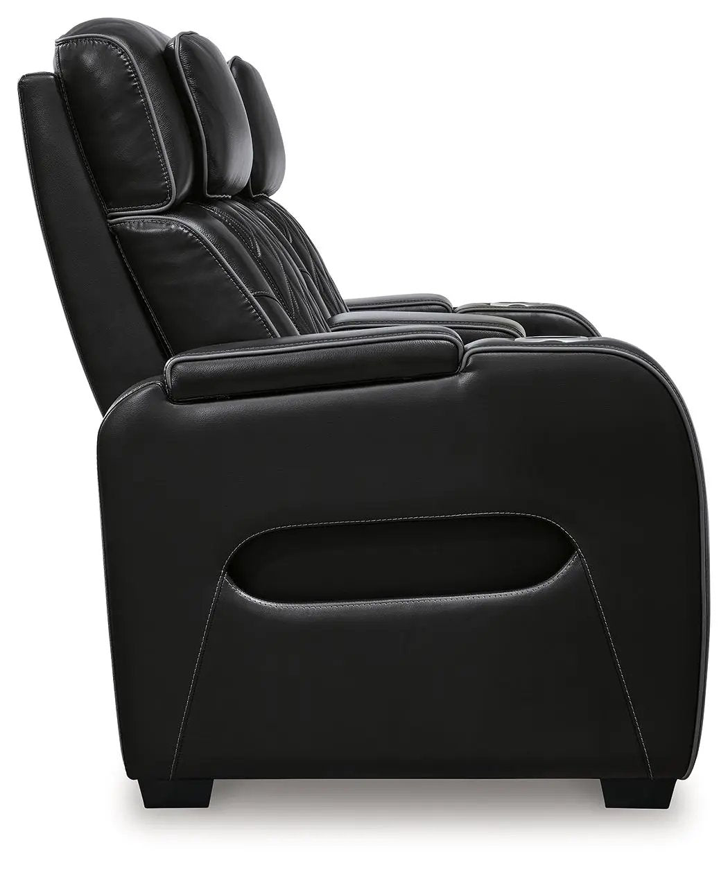 Boyington - Power Reclining Loveseat With Console/Adj Hdrst by Unique Piece Furniture