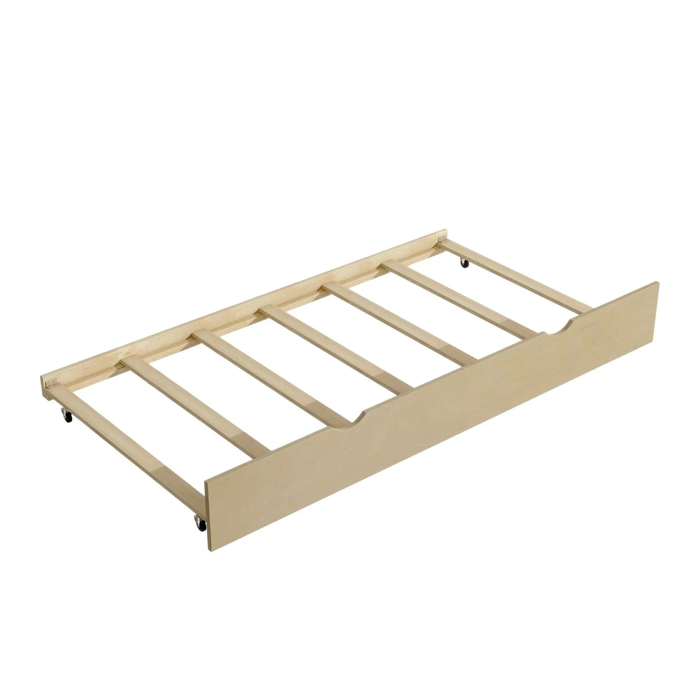 Daybed With Storage Shelves, USB Charging, And Trundle Bed by HouseOfZazla