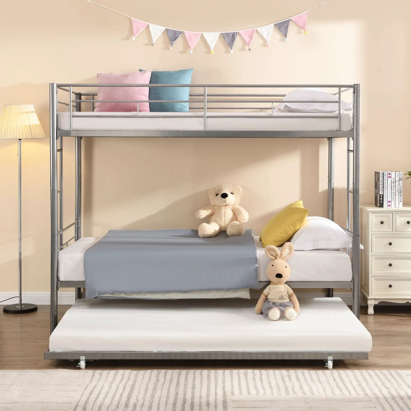 Bunk Bed With Trundle by HouseOfZazla