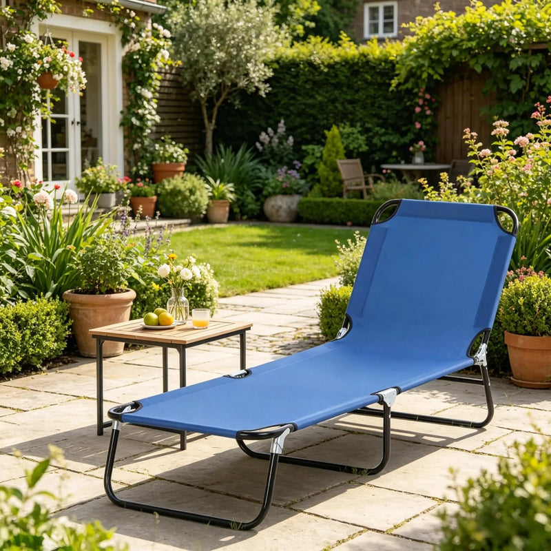 Sun Tanning Chair, Outdoor Tanning Chair, Pool Chaise Lounge Chairs by HouseOfZazla