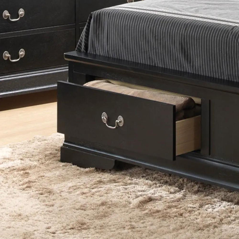 Upholstered Panel Sleigh Bed Design by Unique Piece Furniture