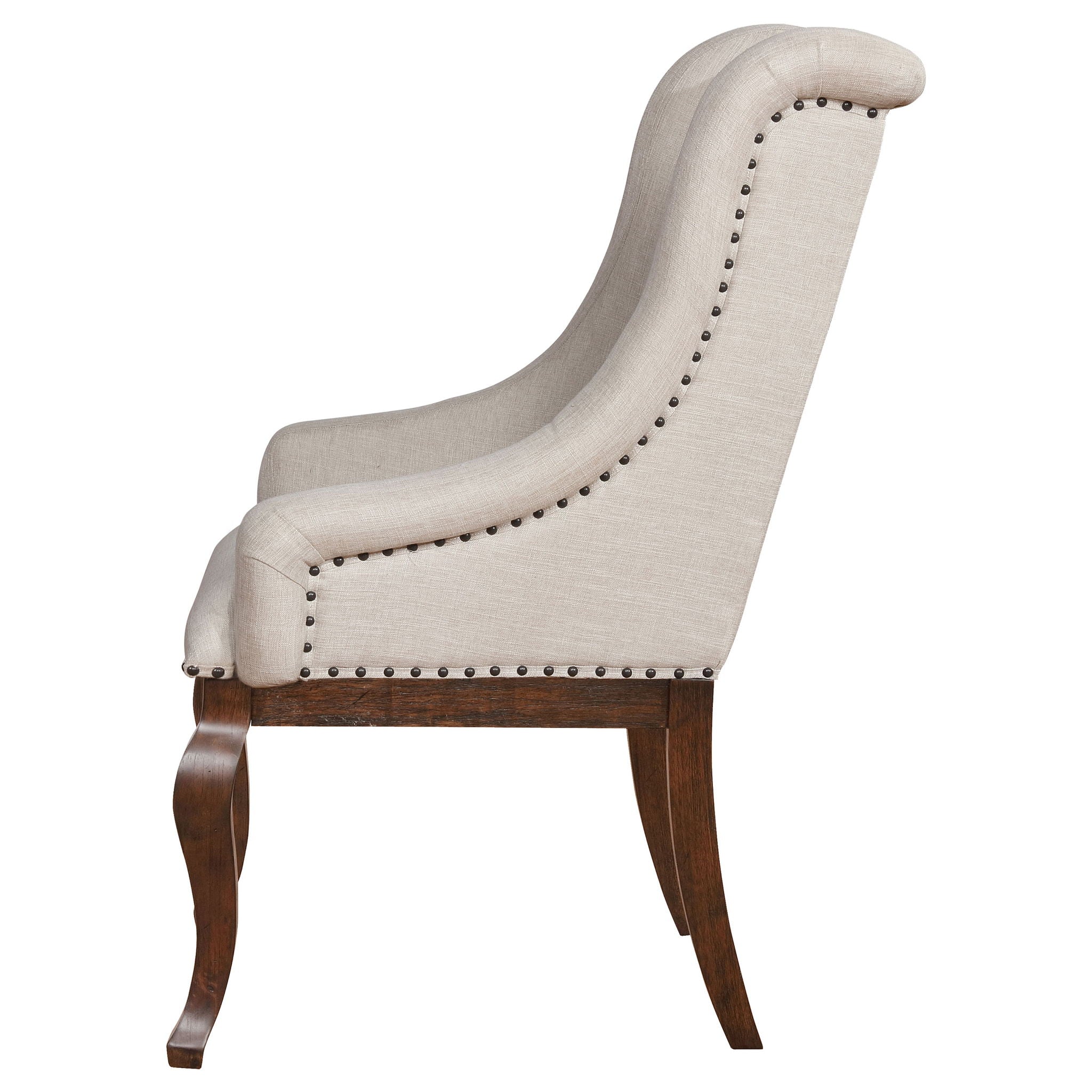 Atwell - Upholstered Arm Chair (Set of 2) - Rustic by HouseOfZazla