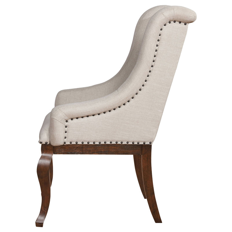Atwell - Upholstered Arm Chair (Set of 2) - Rustic by HouseOfZazla