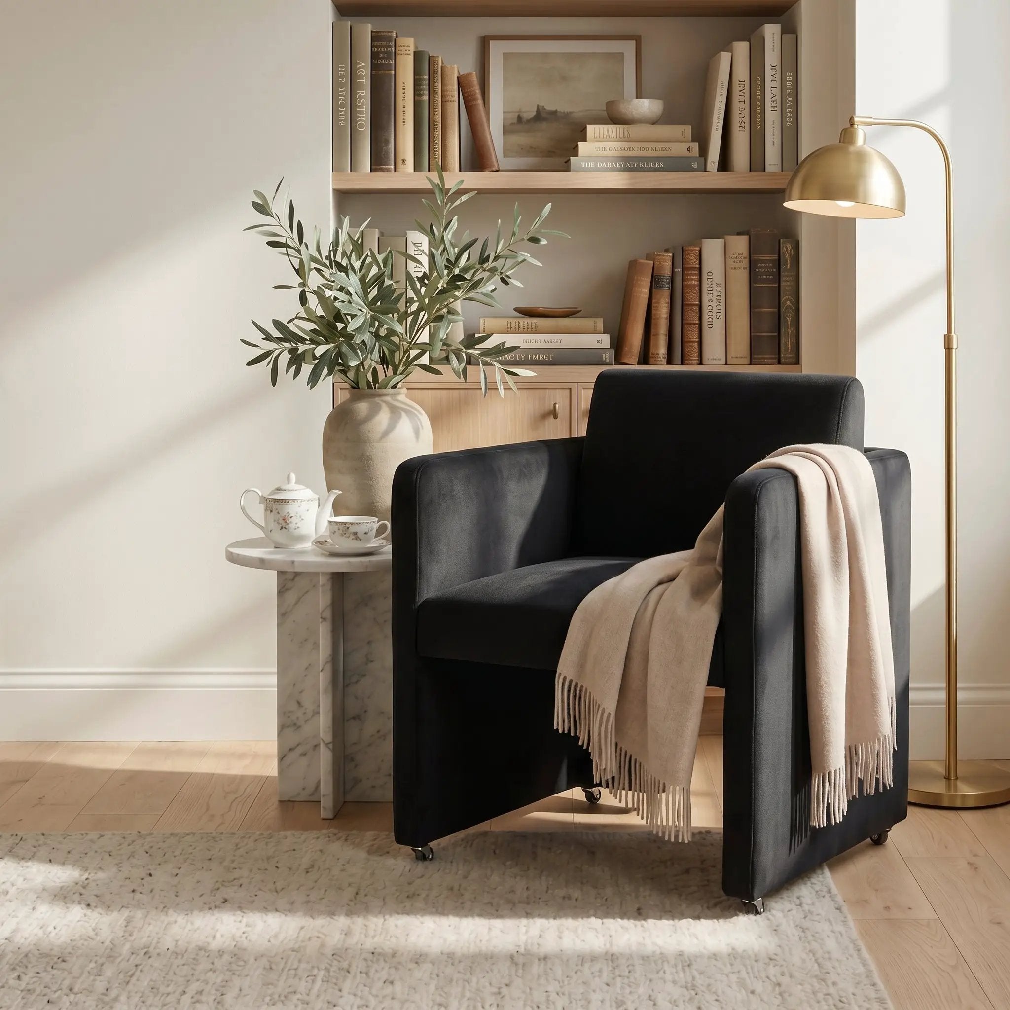 Modern Barrel Dining Chair by HouseOfZazla