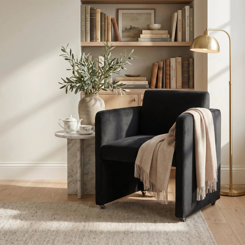 Modern Barrel Dining Chair by HouseOfZazla