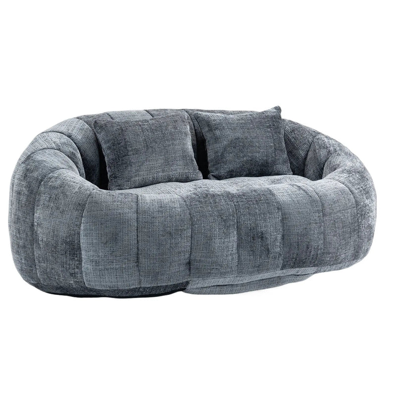 Bean Bag Lazy Sofa Durable Comfort Lounger by BLAKHOM