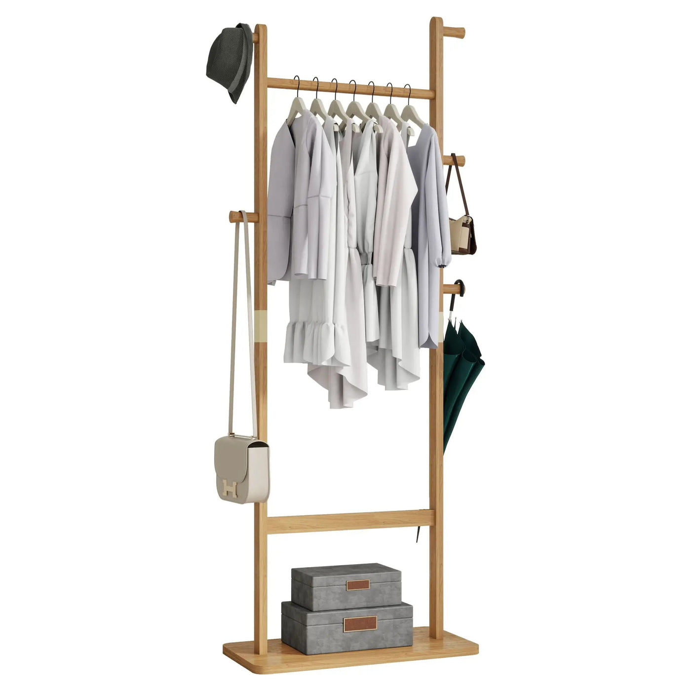 Solid Wood Simple Hat Rack by Unique Piece Furniture