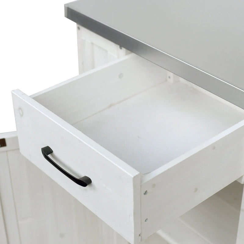 Outdoor Kitchen Island Fir Wood Prep Station by HouseOfZazla