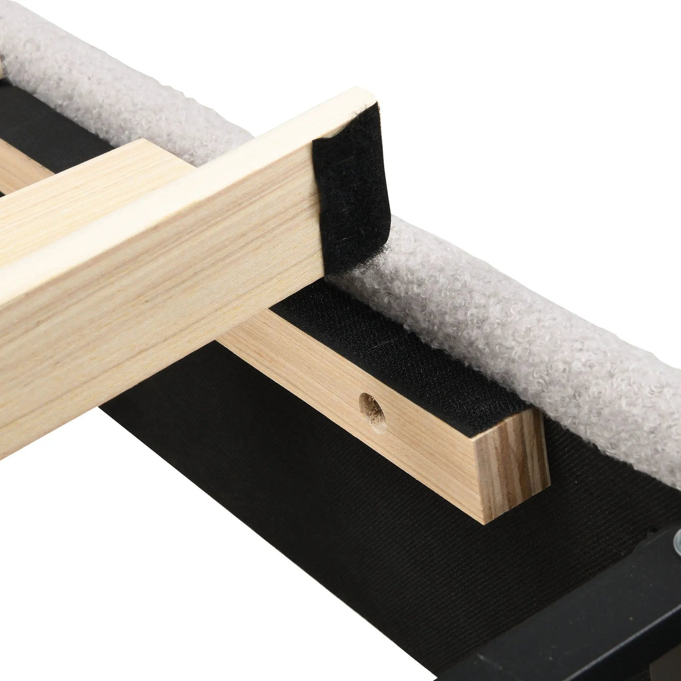 Platform Bed Frame With Tall Headboard And High Footboard by HouseOfZazla