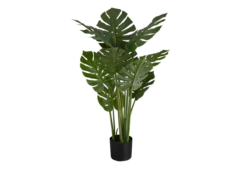45" Tall Artificial Monstera Tree with Real-Touch Leaves - Green, photo 2 of 4