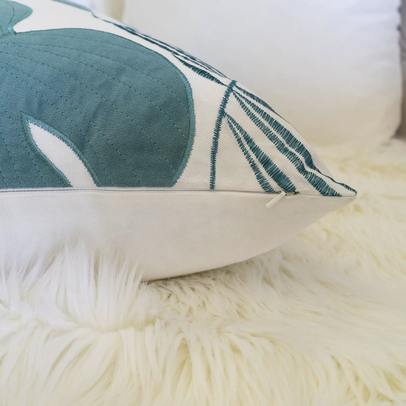 Autumn Vibes Leaf Accent Pillow by HouseOfZazla