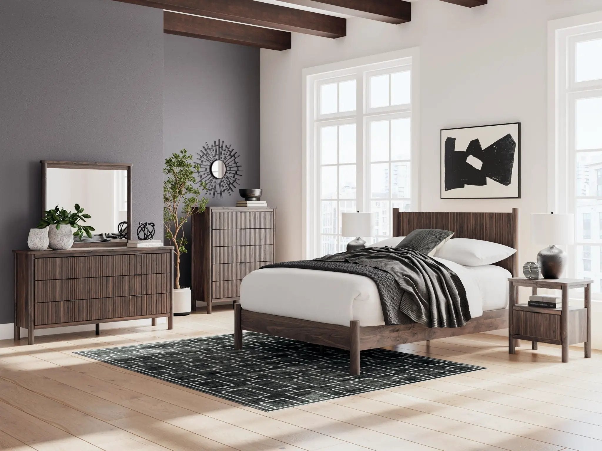 Pamytta - Six Drawer Dresser by Unique Piece Furniture
