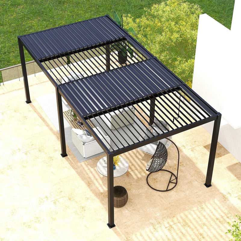 Premium Louver Pergola Aluminium Frame & Louvers by Unique Piece Furniture