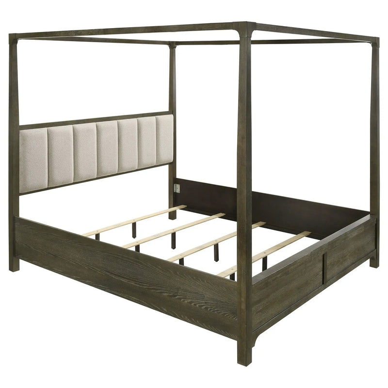 Gran Park 4-piece Eastern King Bedroom Set Dark Cocoa by Unique Piece Furniture