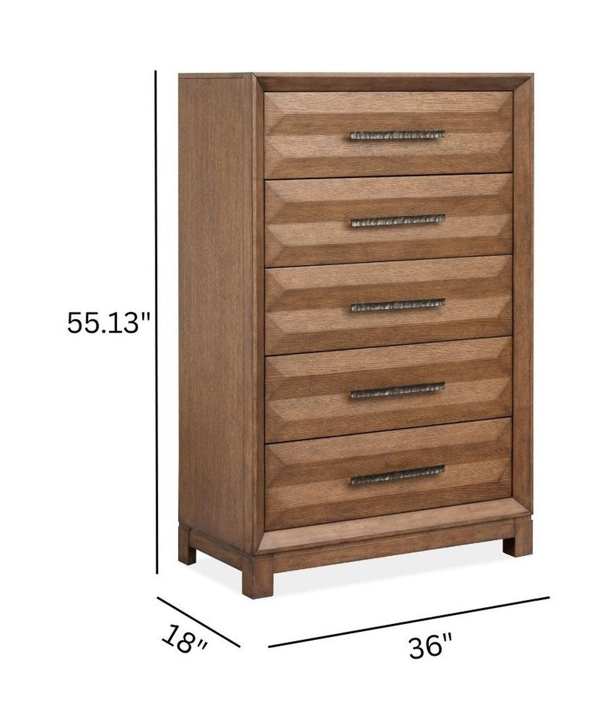 Callisto - Drawer Chest - Bourbon Brown, photo 2 of 7