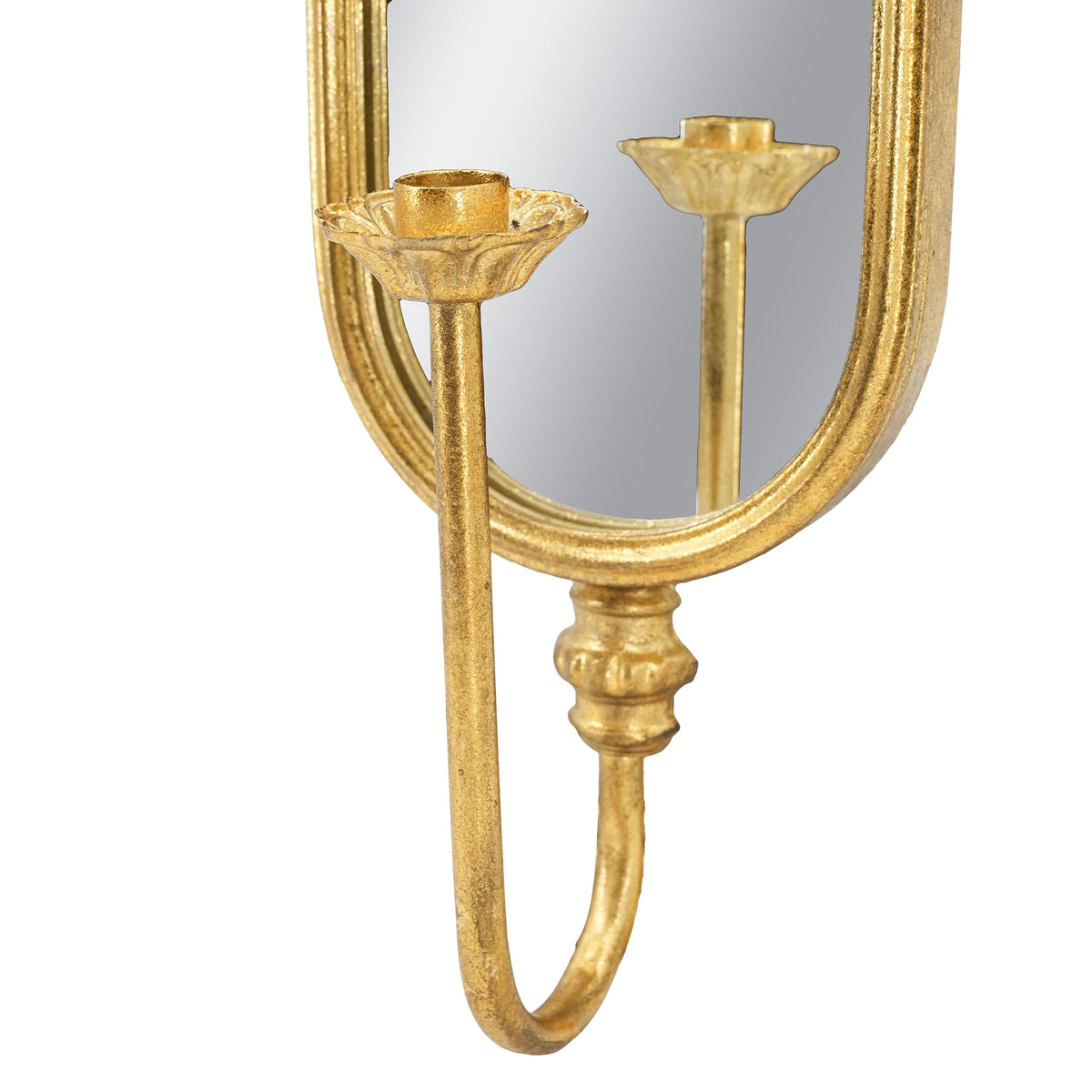 Set of 2 Wall Mirrors with Glass and Metal Frame, photo 5 of 10