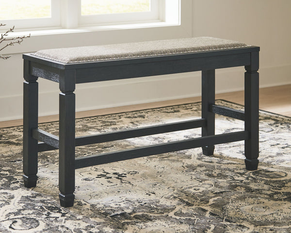 Tyler Creek - DBL Counter UPH Bench  - Antique Black, photo 2 of 7