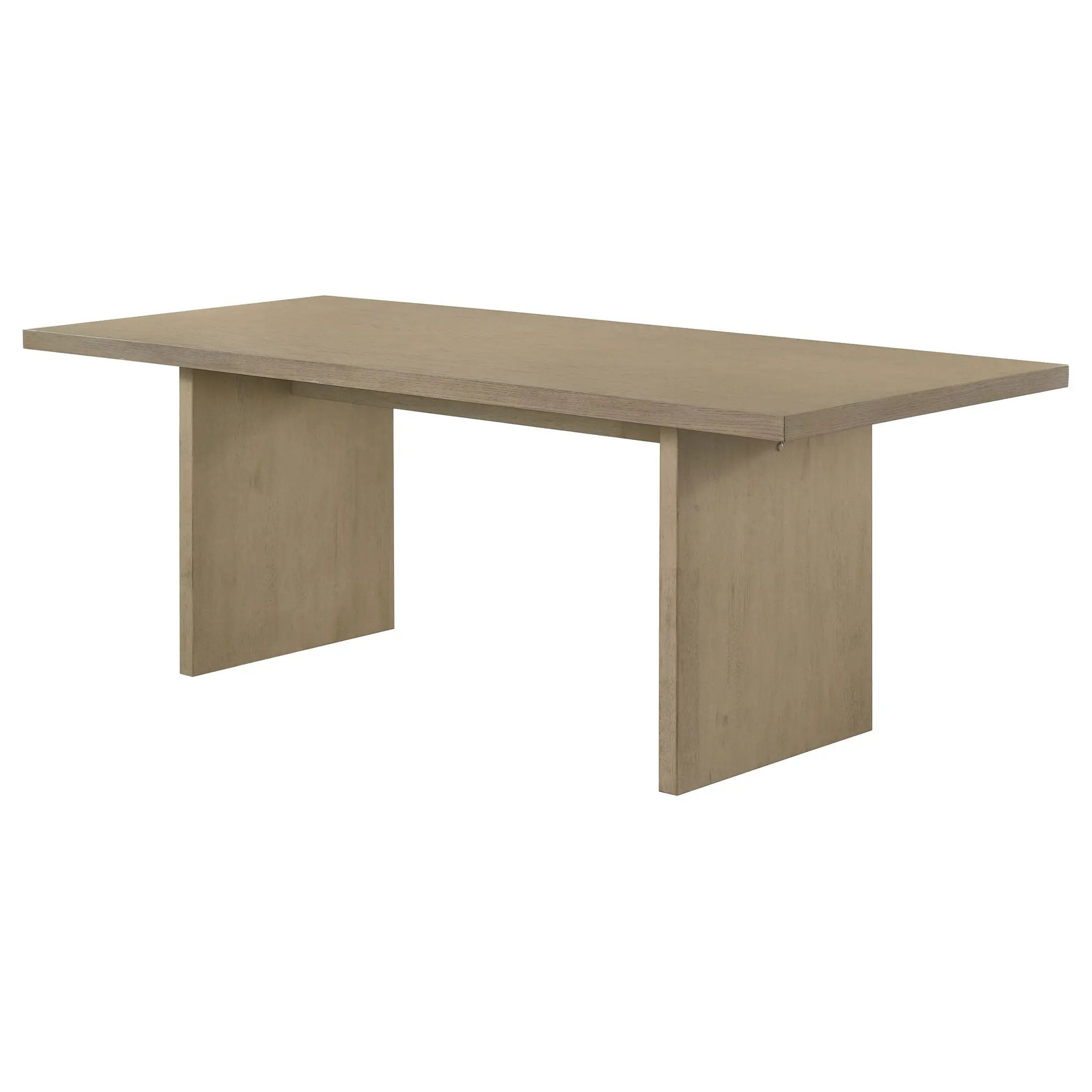 Decker 82-inch Rectangular Wood Dining Table Natural Oak by Unique Piece Furniture