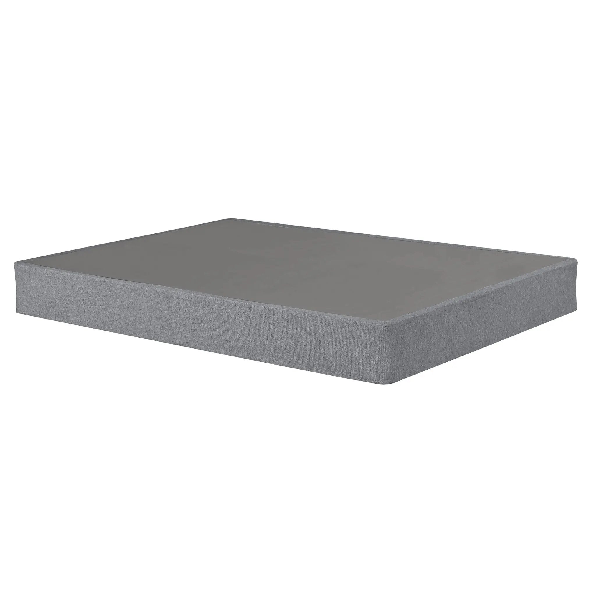 Foldable 9" Twin Size Metal Mattress Box Spring Foundation Bedroom Furniture Bed Base - Gray by Unique Piece Furniture