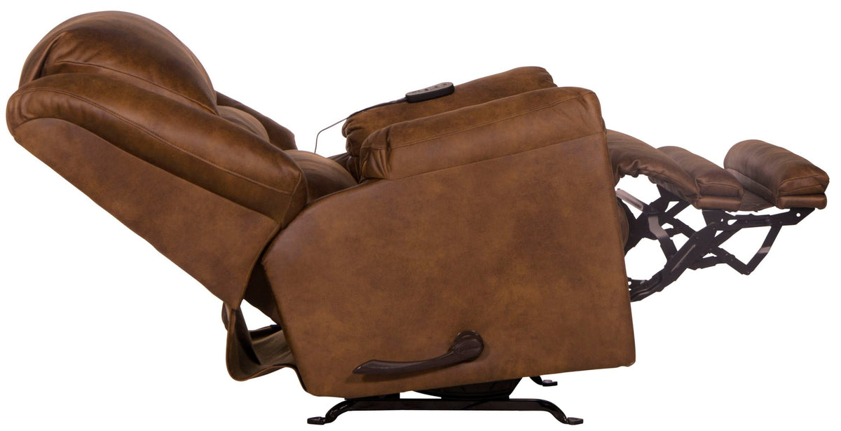 Hayden - Chaise Rocker Recliner With Heat / Massage & Oversize Xtra Comfort Footrest, photo 5 of 21