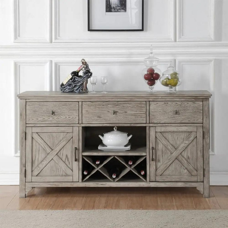 Rocky - Server - Gray Oak by Unique Piece Furniture