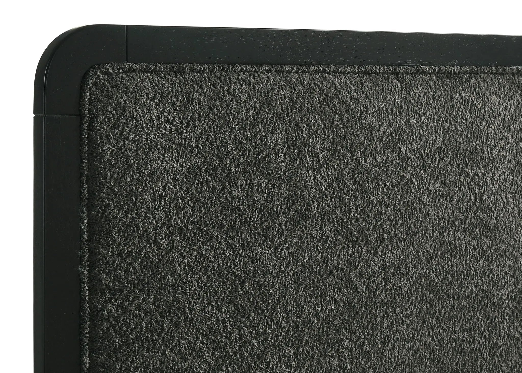 Cavelle 51-inch Upholstered Twin Panel Bed Black by Unique Piece Furniture