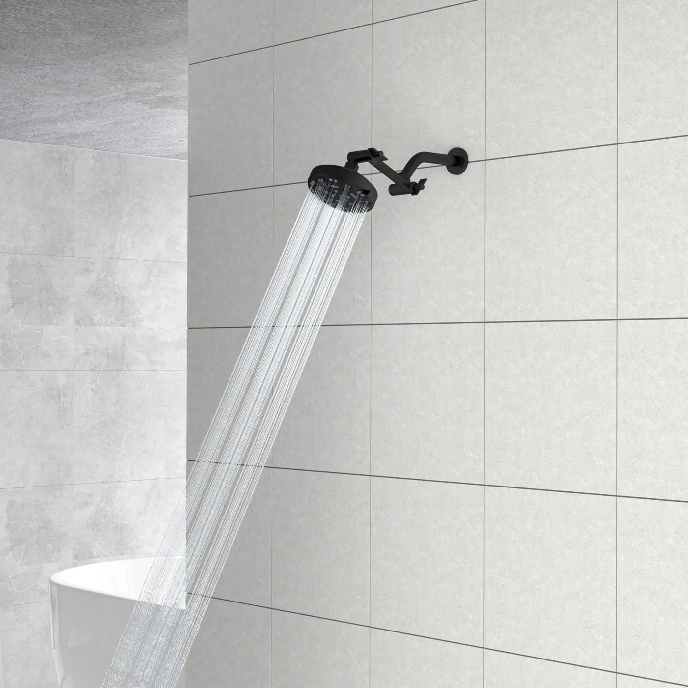 Sleek Design Stainless Steel Shower Arm Extension by HouseOfZazla