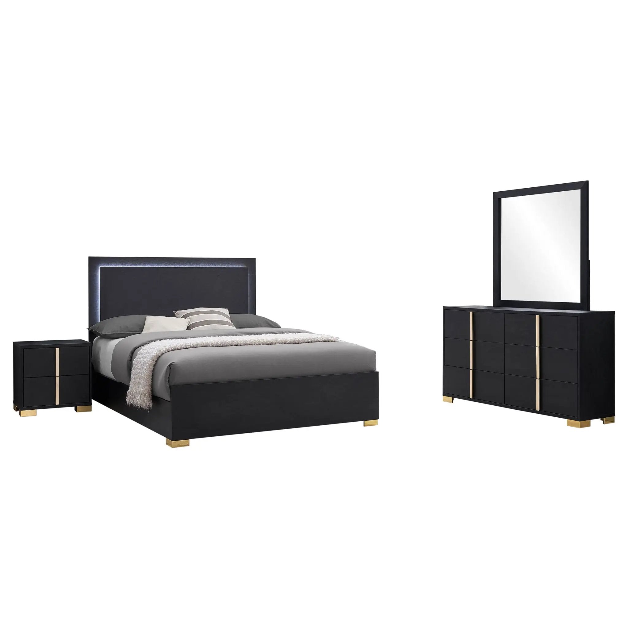 Medici - LED Bedroom Set by HouseOfZazla