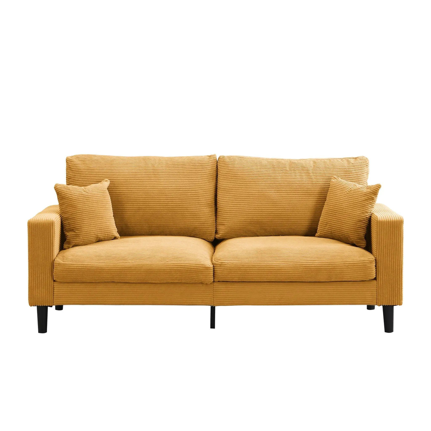 Modern Upholstered 2 Piece Sofa Set With 3 Seater And 2 Seater by HouseOfZazla