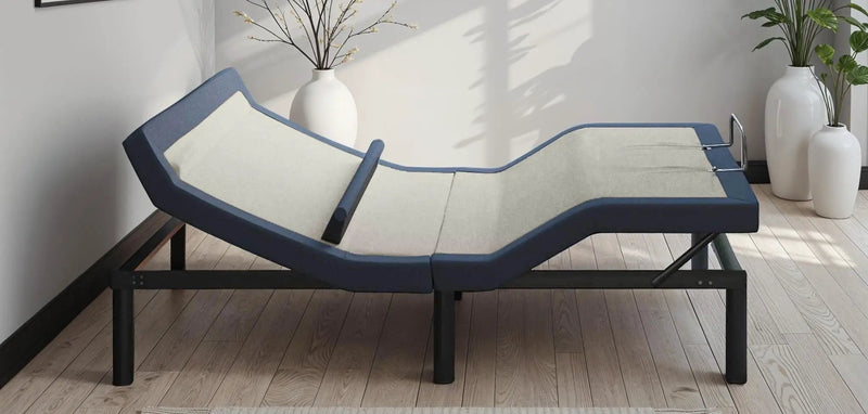 Queen Adjustable Bed Base with Head/Foot Tilt and Lumbar Position Adjustment by HouseOfZazla