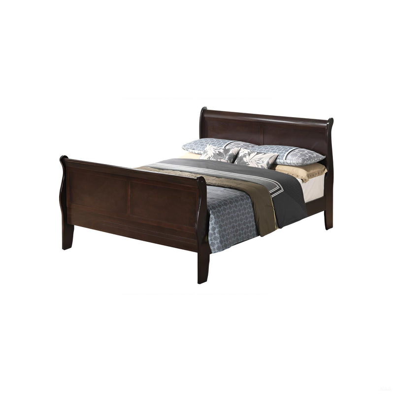 Louis Phillipe - Panel Sleigh Bed by Unique Piece Furniture