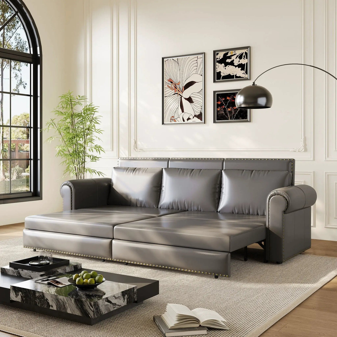 Chesterfield Sofa & Pull Out Bed by HouseOfZazla