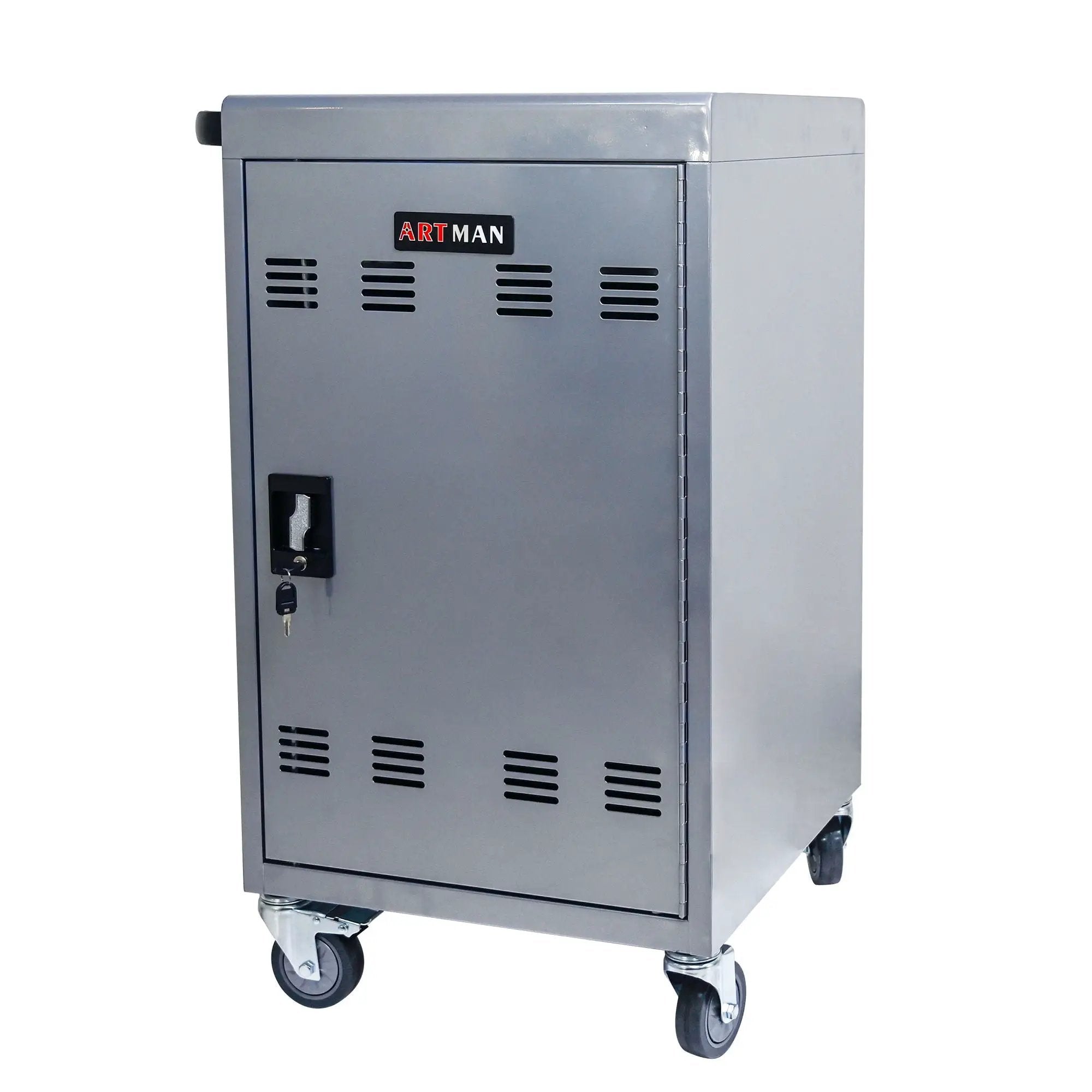 Mobile Charging Cart Station for Chromebook, Tablet and Laptop Computer with Power Strip Included by HouseOfZazla