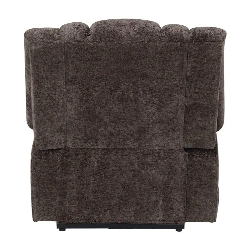 Pacay - Power Recliner With Lift, Heating & Massage - Brown Chenille by Unique Piece Furniture