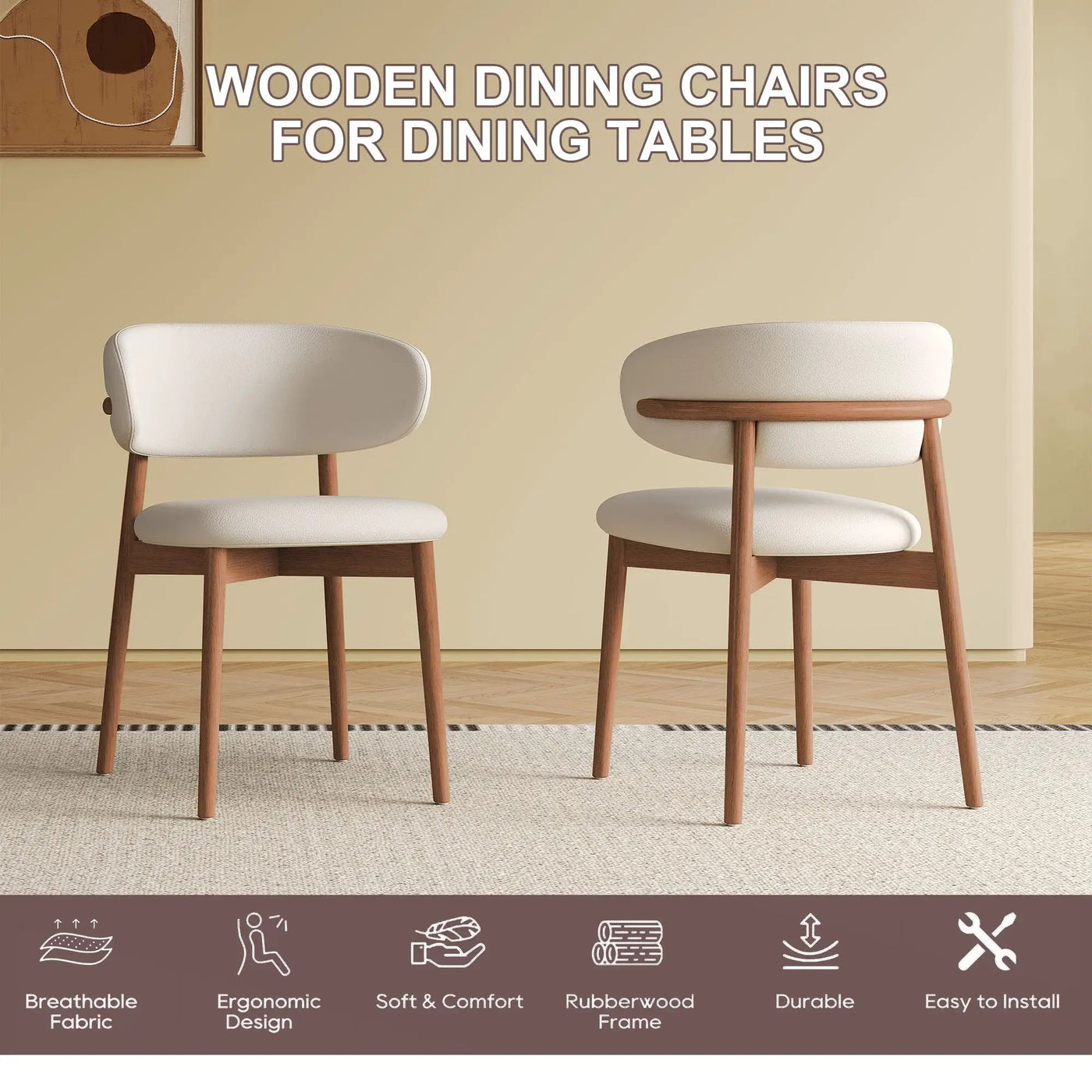 Mid-Century Modern Dining Chair (Set of 2) by HouseOfZazla