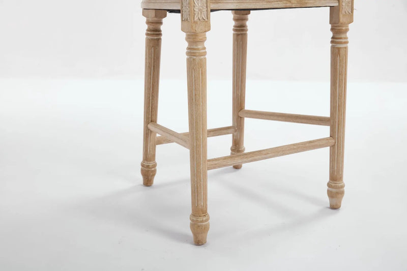 French Country 26'' Height Bar Chairs Set of 2 by HouseOfZazla