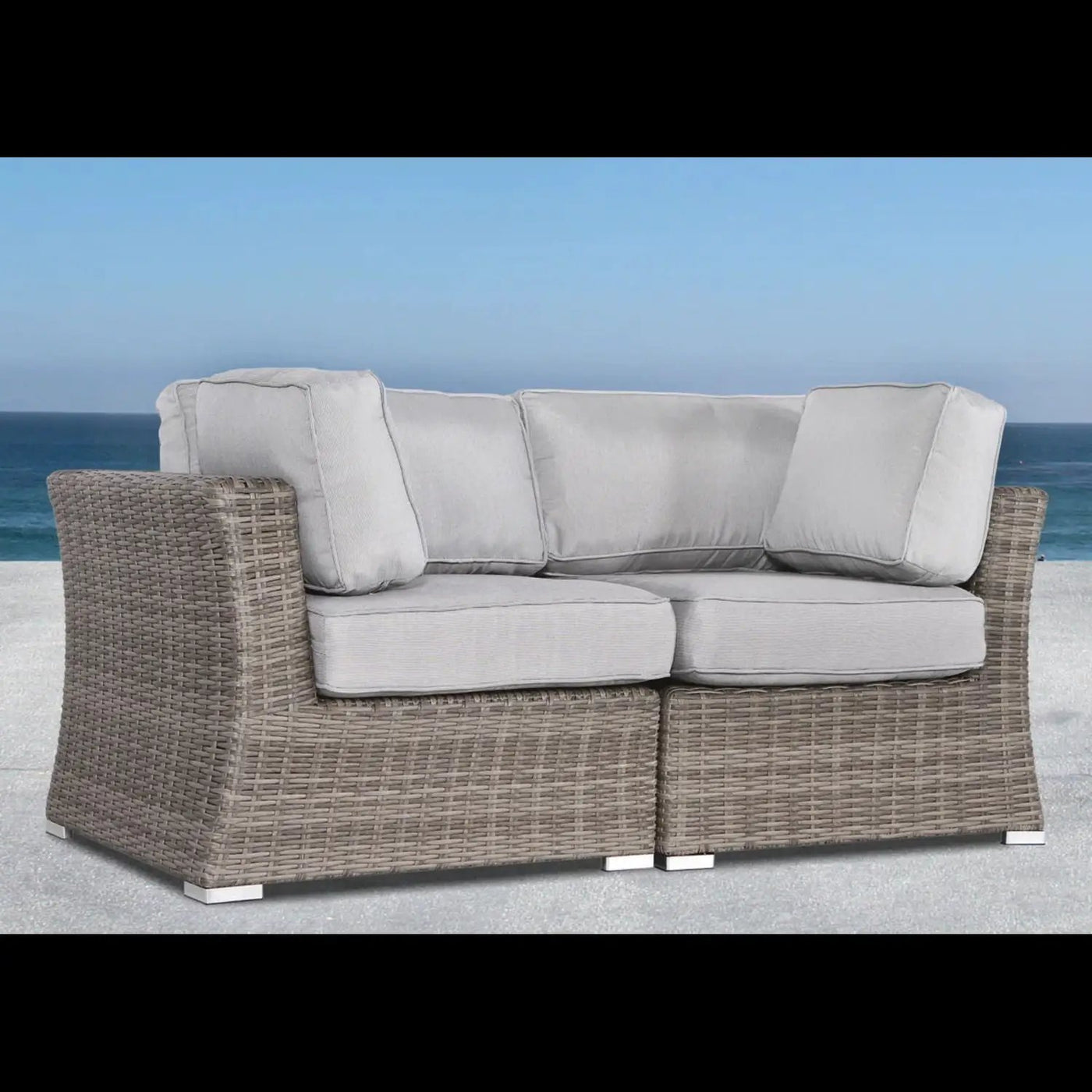 Loveseat With Cushions by HouseOfZazla