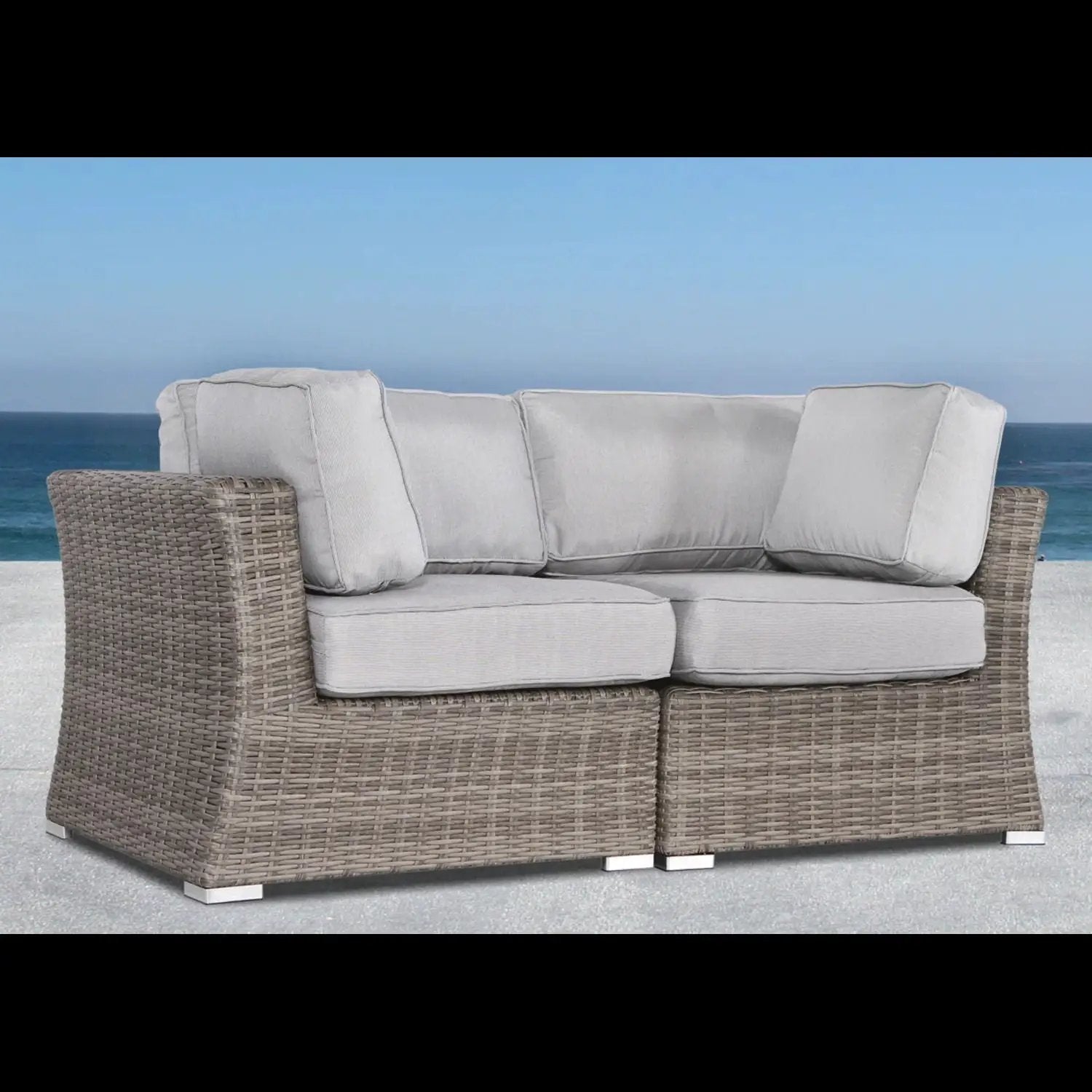 Loveseat With Cushions by HouseOfZazla